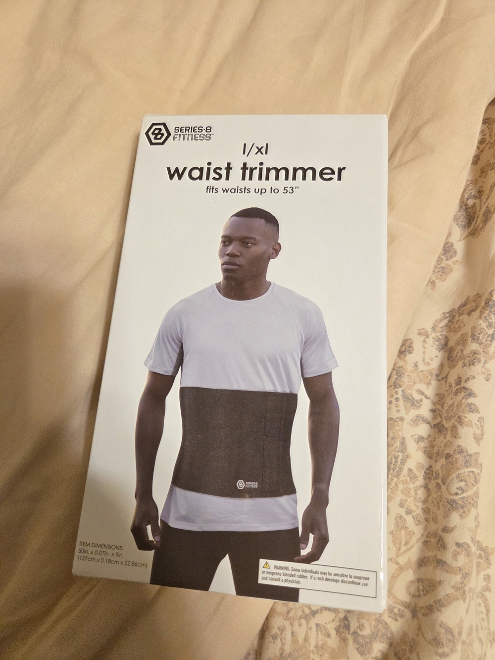 Series 8 Fitness Black Waist Trimmer - L/XL NIB